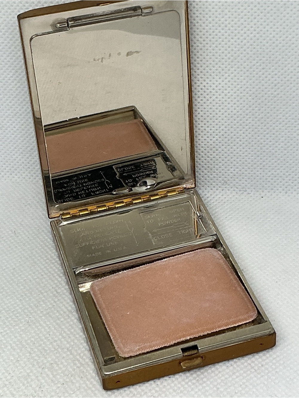 Vintage Max Factor Hollywood Art Deco Powder & Rouge Compact - Picture 4 of 11
